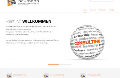 Screenhsot Neumann Consulting