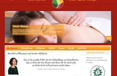 Screenshot Craniosacral Therapie Muenchen