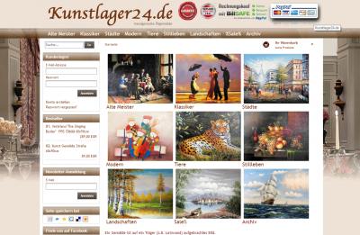 Screenshot Kunstlager24