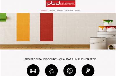 Screenshot Pbd Bau Discount