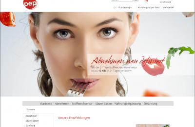 Screenshot Shop Dich Schlank